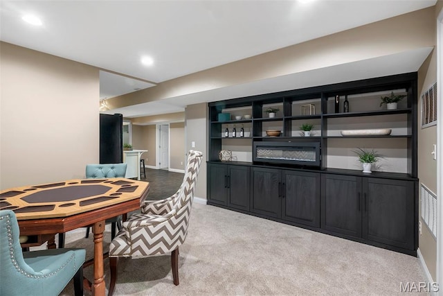 4304 Austin Pass Ct, Saint Charles, MO 63304 - carpeted dining area with baseboards and recessed lighting