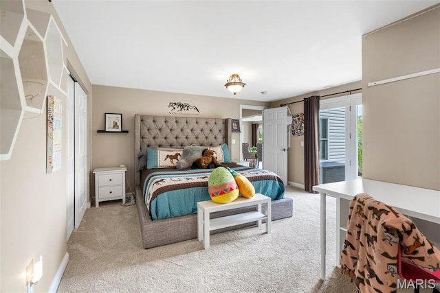 4304 Austin Pass Ct, Saint Charles, MO 63304 - bedroom with access to outside and carpet