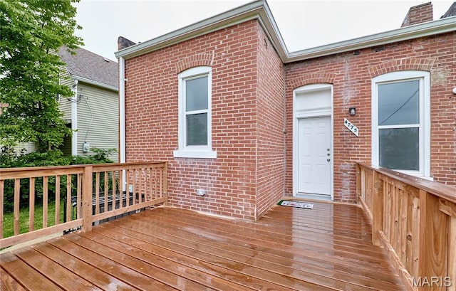 4275 E Ashland Ave, Saint Louis, MO 63115 - view of deck