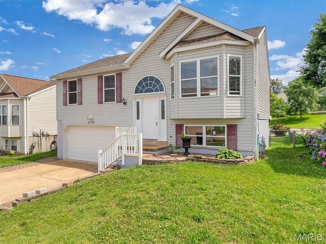 3178 5 Oaks Dr, Arnold, MO 63010 - raised ranch featuring driveway and a garage