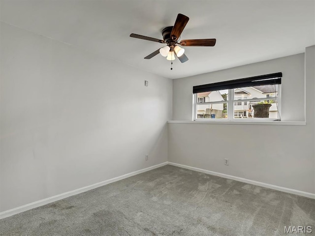 3178 5 Oaks Dr, Arnold, MO 63010 - unfurnished room featuring carpet floors and a ceiling fan