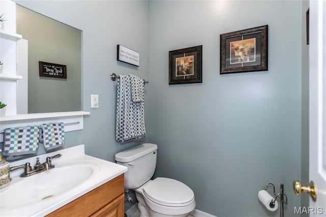 221 Meriwether Lewis Dr, Ofallon, MO 63368 - half bath with vanity and toilet