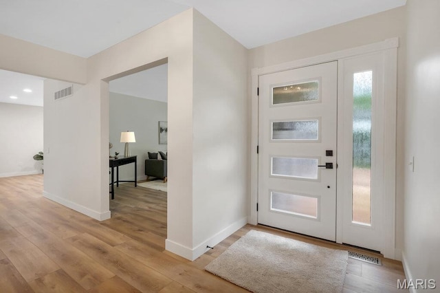 1254 Jade Wind Cir, Ballwin, MO 63011 - entryway featuring light wood finished floors
