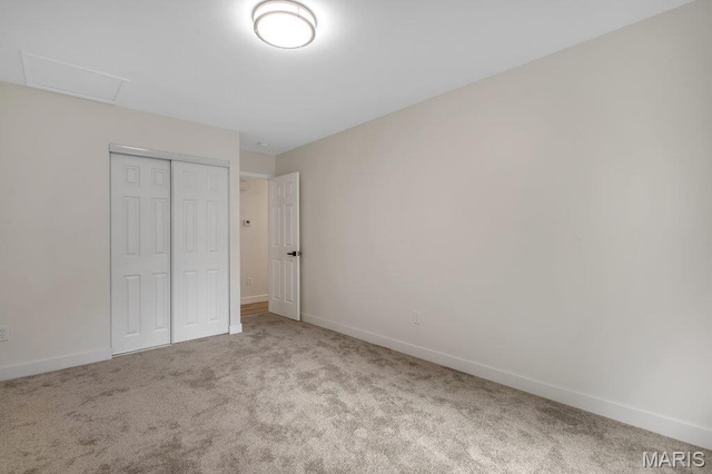 1254 Jade Wind Cir, Ballwin, MO 63011 - unfurnished bedroom with carpet and a closet