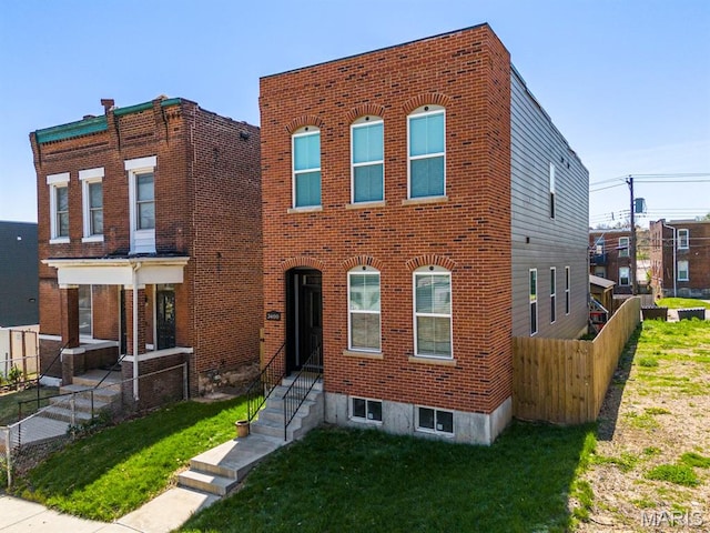 3400 Vista Ave, Saint Louis, MO 63104 - view of front of property featuring brick siding
