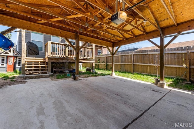 3400 Vista Ave, Saint Louis, MO 63104 - view of patio featuring a deck
