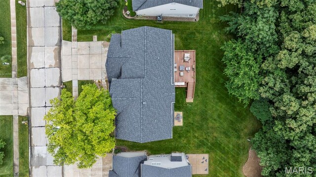 24 Milton Brennan Manor Ct, Wentzville, MO 63385 - aerial view