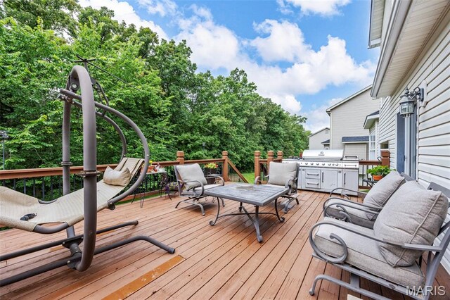 24 Milton Brennan Manor Ct, Wentzville, MO 63385 - deck with outdoor dining area