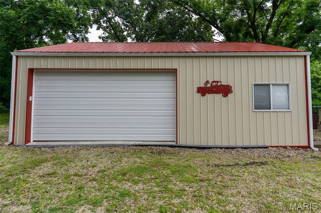 623 Boyne St, De Soto, MO 63020 - view of detached garage