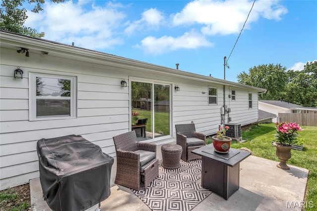 4004 W Dr, Saint Peters, MO 63376 - view of patio / terrace featuring grilling area