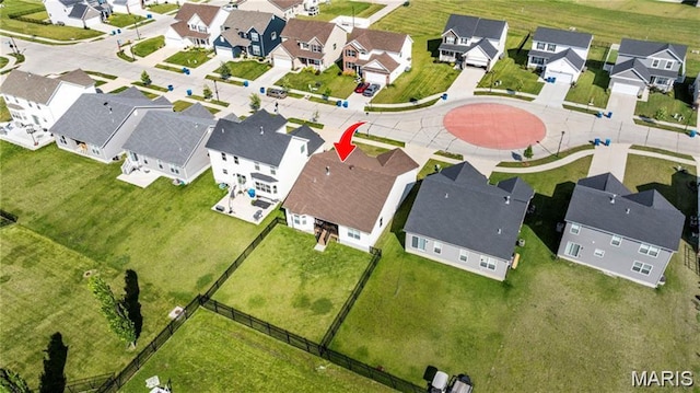 155 Pampano Ln, Saint Charles, MO 63301 - aerial perspective of suburban area