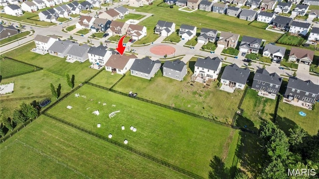 155 Pampano Ln, Saint Charles, MO 63301 - aerial view of property and surrounding area featuring nearby suburban area