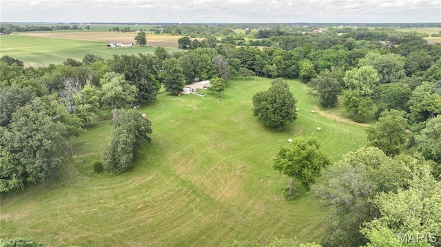 6155 Raymond Rd, Bunker Hill, IL 62014 - aerial view of property and surrounding area with rural landscape