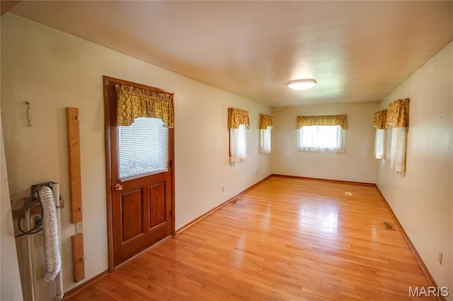 6155 Raymond Rd, Bunker Hill, IL 62014 - foyer featuring light wood-type flooring