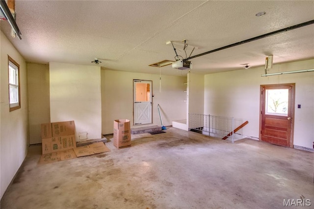 6155 Raymond Rd, Bunker Hill, IL 62014 - garage with a garage door opener