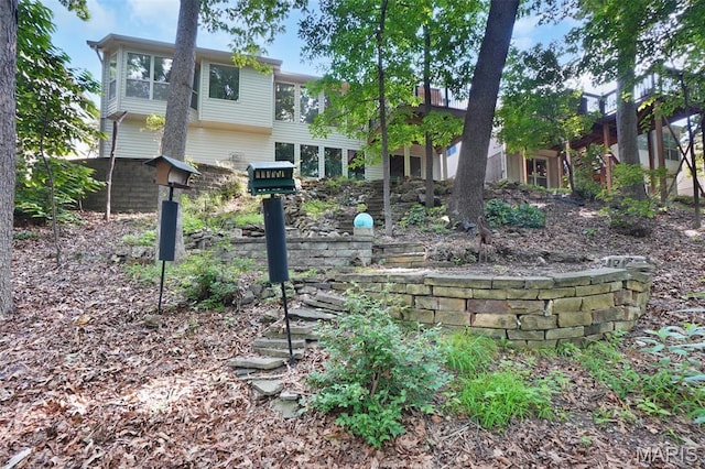 527 Wetherby Terrace Dr, Ballwin, MO 63021 - rear view of house