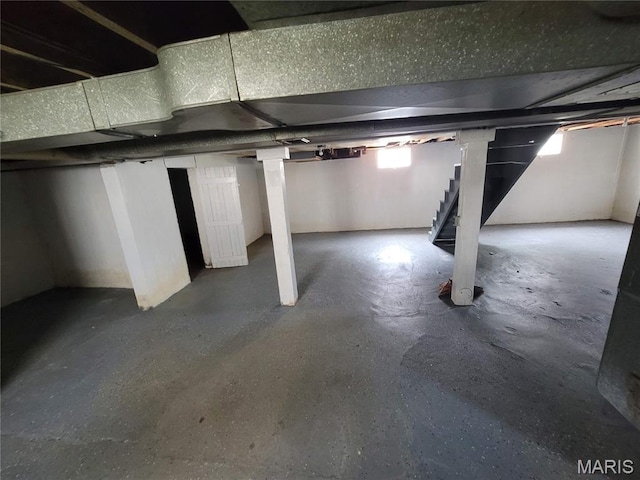2965 Kincaid Ave, St John, MO 63114 - below grade area with stairs