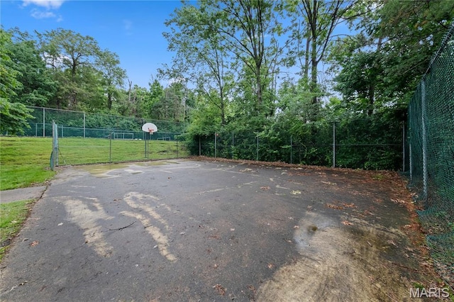 12107 Autumn Lakes Dr, Maryland Heights, MO 63043 - view of patio / terrace featuring community basketball court