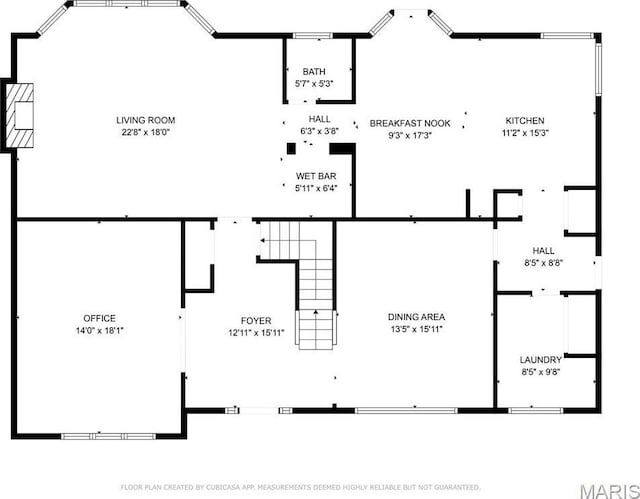 3 Morganfield Ct, Chesterfield, MO 63005 - view of room layout