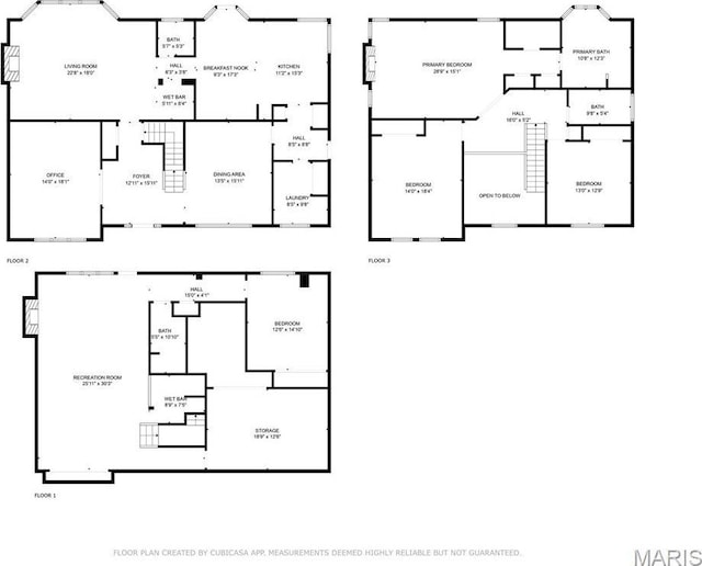 3 Morganfield Ct, Chesterfield, MO 63005 - view of home floor plan