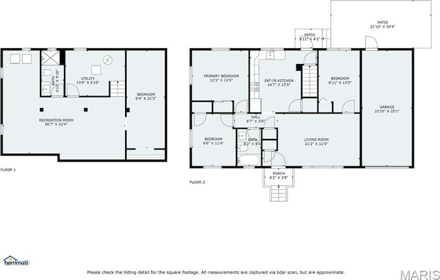 1140 Lindsay Ln, Florissant, MO 63031 - view of floor plan / room layout
