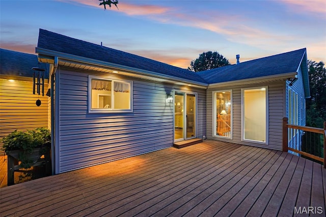 6232 Clover Lake Dr, Cedar Hill, MO 63016 - view of wooden deck