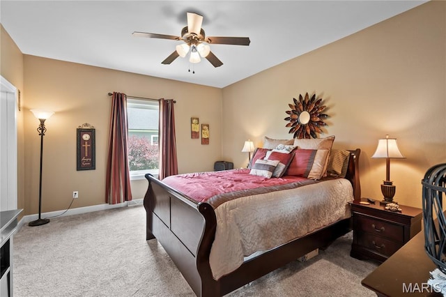 108 Jennings Ln, Sikeston, MO 63801 - bedroom with carpet floors and a ceiling fan