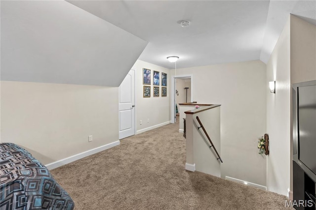 108 Jennings Ln, Sikeston, MO 63801 - additional living space featuring carpet floors and lofted ceiling