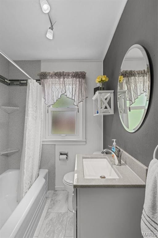111 Freedom Dr, Belleville, IL 62226 - full bathroom featuring vanity and shower / bath combo