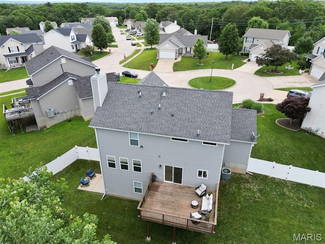 5107 Ruddy Ridge Ct, High Ridge, MO 63049 - aerial perspective of suburban area