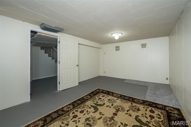 4322 Heidelberg Ave, Saint Louis, MO 63123 - finished below grade area with stairway