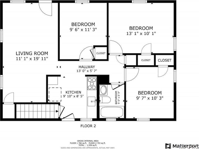4322 Heidelberg Ave, Saint Louis, MO 63123 - view of floor plan / room layout
