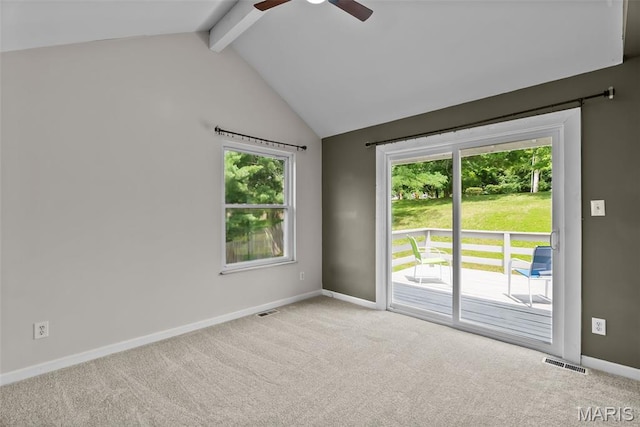 404 Applestone Dr, Ballwin, MO 63021 - empty room featuring ceiling fan and carpet