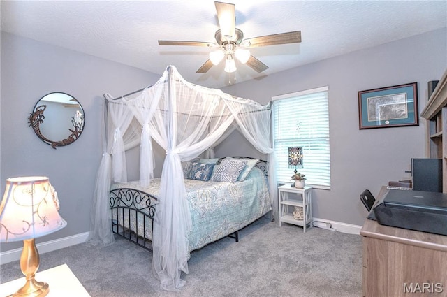 12200 Country Oaks Dr, Rolla, MO 65401 - bedroom with carpet and a ceiling fan