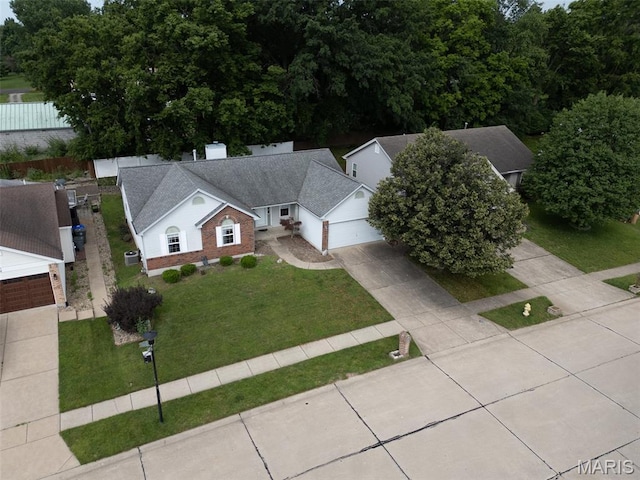 1733 Forest Trace Dr, Ofallon, MO 63368 - aerial view of property and surrounding area