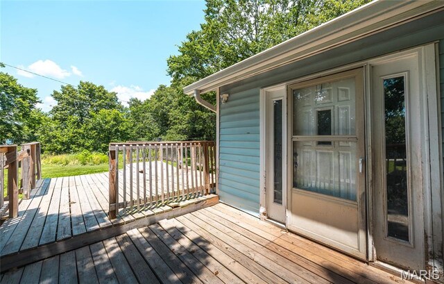 21535 State Route K, Beulah, MO 65436 - view of deck