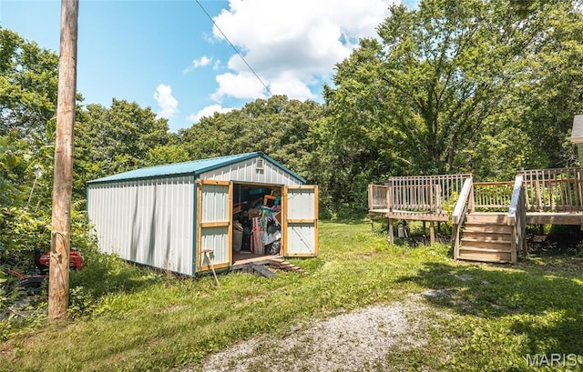 21535 State Route K, Beulah, MO 65436 - view of shed