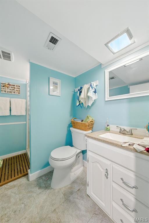 7142 Circleview Dr, Gravois Township, MO 63123 - bathroom with vanity and a stall shower
