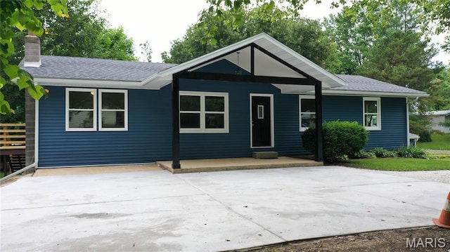 66 County Road 6680, Salem, MO 65560 - view of front facade featuring a chimney and roof with shingles