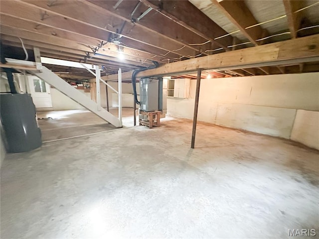 66 County Road 6680, Salem, MO 65560 - unfinished below grade area with stairs