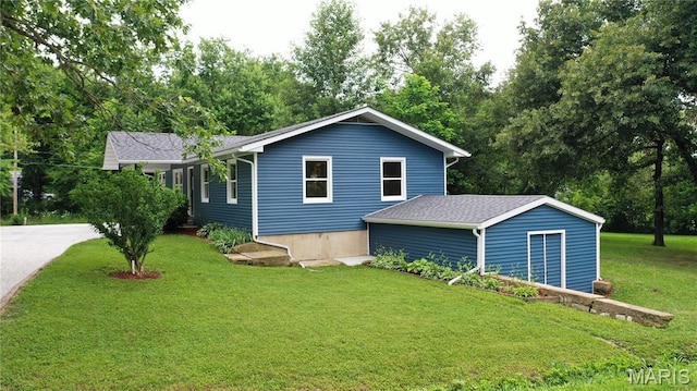 66 County Road 6680, Salem, MO 65560 - view of side of property featuring a yard and view of scattered trees