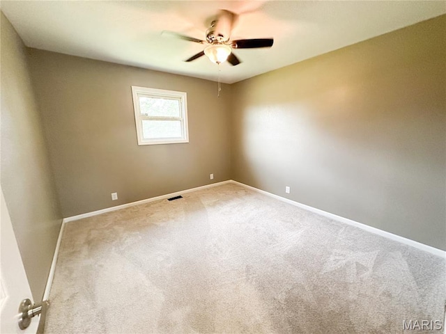 6484 County Road 3180, Salem, MO 65560 - spare room featuring ceiling fan and carpet floors