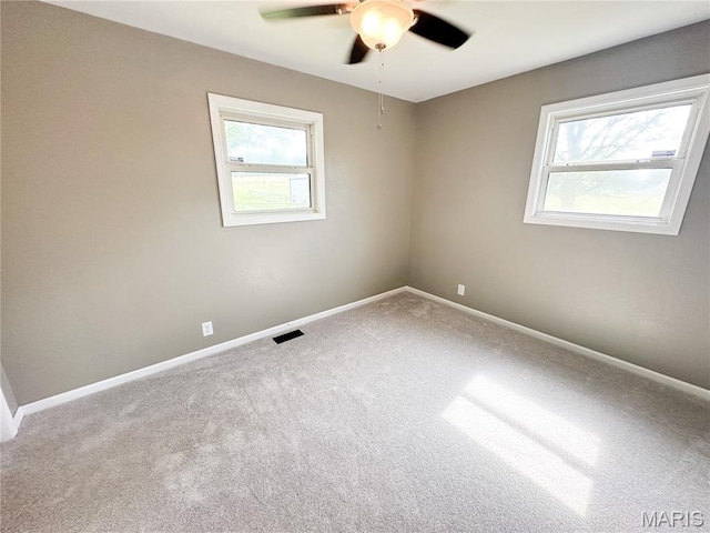 6484 County Road 3180, Salem, MO 65560 - spare room with a ceiling fan and carpet