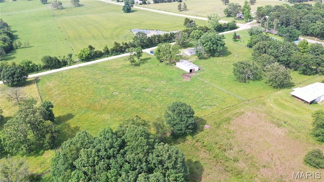 6484 County Road 3180, Salem, MO 65560 - aerial view of property and surrounding area with rural landscape