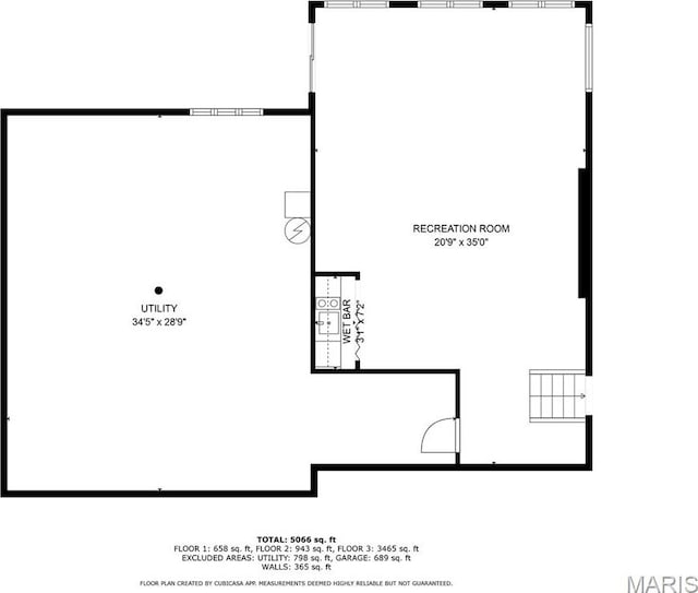 3401 Riverview Ct, Godfrey, IL 62035 - view of property floor plan