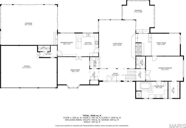 3401 Riverview Ct, Godfrey, IL 62035 - view of property floor plan