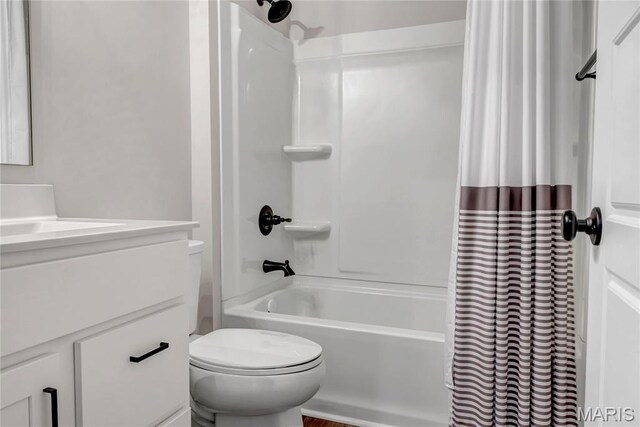 211 Cambium Ct, Wentzville, MO 63385 - bathroom with vanity and shower / bathtub combination with curtain
