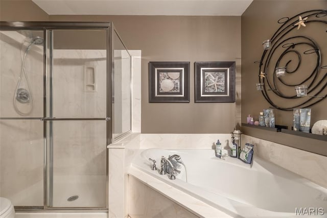4 Green Circle Ct, Saint Peters, MO 63376 - full bathroom featuring a stall shower and a bath