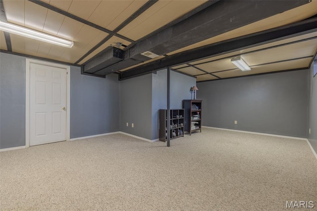 4 Green Circle Ct, Saint Peters, MO 63376 - finished below grade area featuring carpet and baseboards