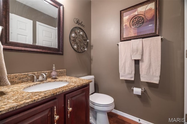 4 Green Circle Ct, Saint Peters, MO 63376 - bathroom with vanity and wood finished floors